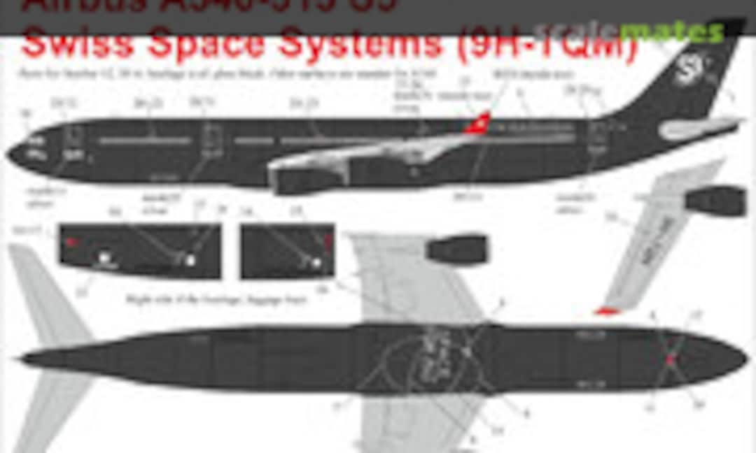 1:144 Airbus A340-300 S3 (9H-TQM) add-on for Revell kit (UpRise Decal URC1443) URC1443