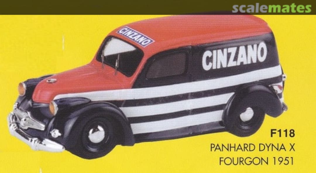 Boxart Panhard Dyna X Fourgonnette CCC F118 Chat C'Est Chouette Boxart Panhard Dyna X Fourgonnette CCC F118 Chat C'Est Chouette