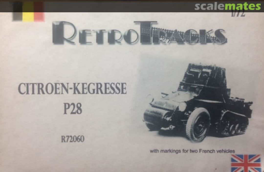 Boxart Citroën-Kégresse P28 R72060 RetroTracks Boxart Citroën-Kégresse P28 R72060 RetroTracks
