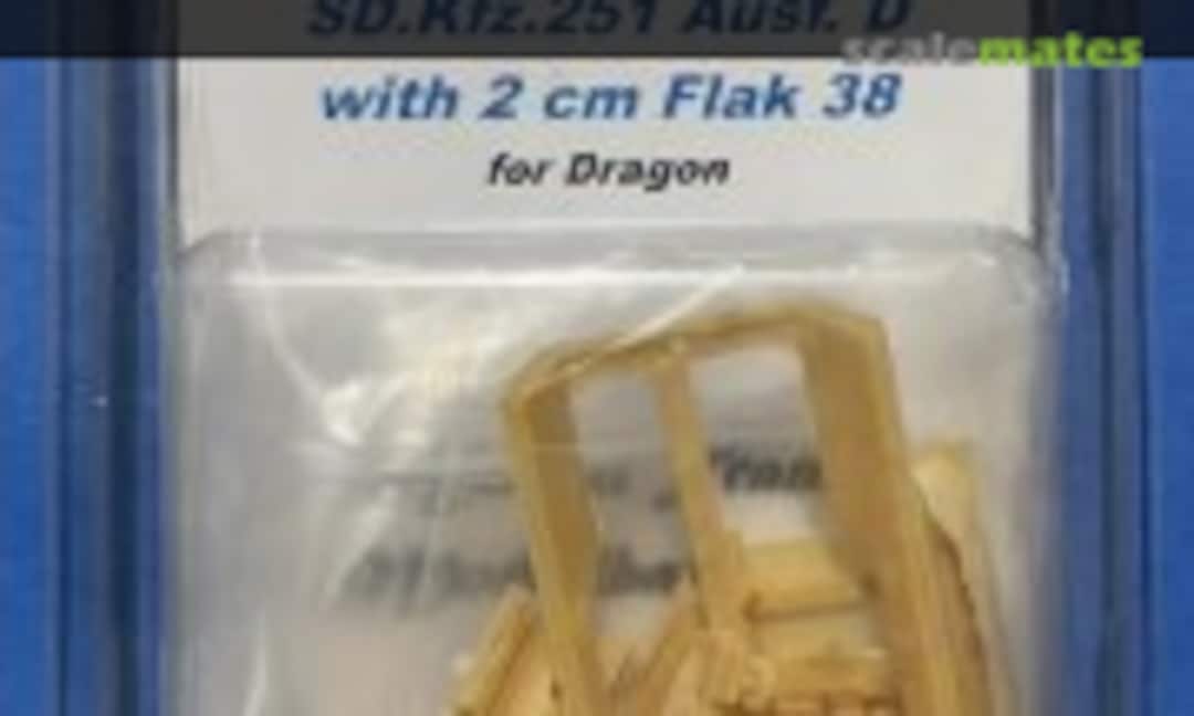 1:72 SD.Kfz.251 Ausf.D with 2cm Flak 38 (Modell Trans Modellbau MT 72364) MT 72364