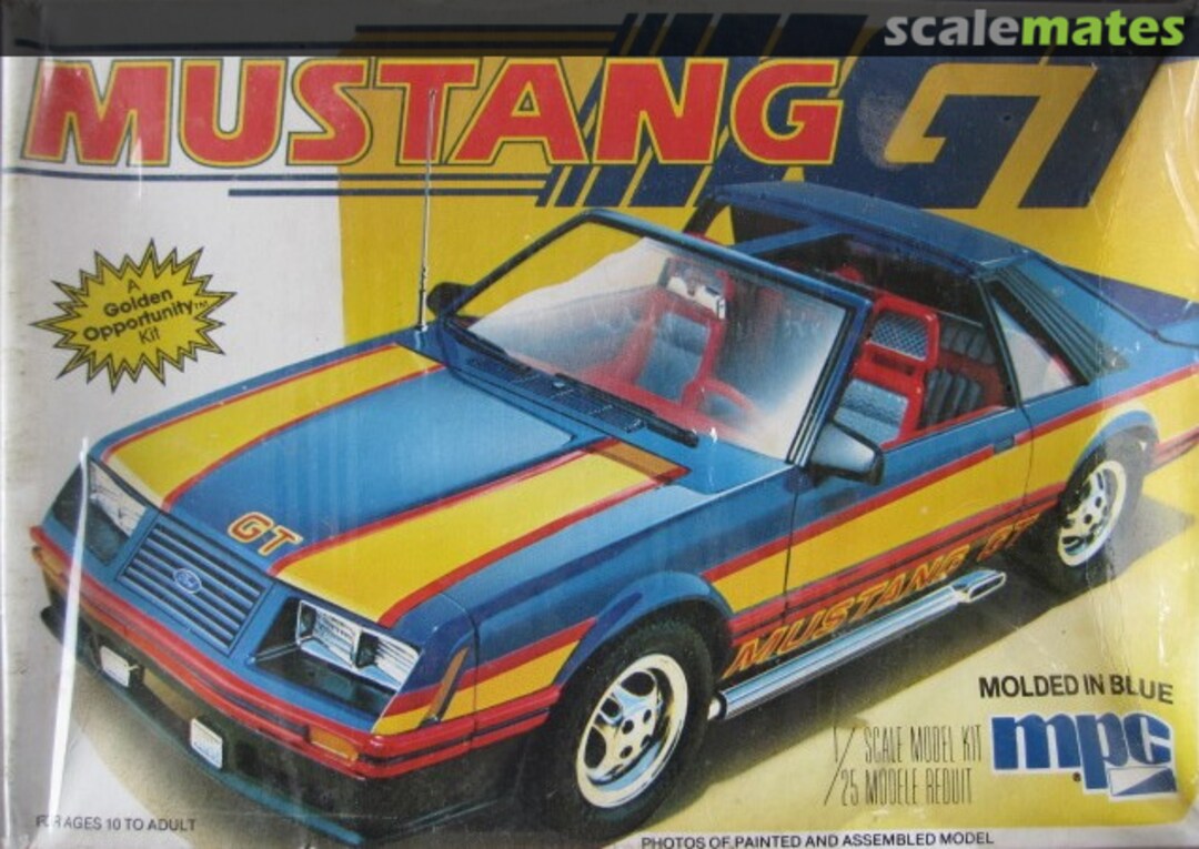 Boxart Mustang GT 1-0837 MPC Boxart Mustang GT 1-0837 MPC