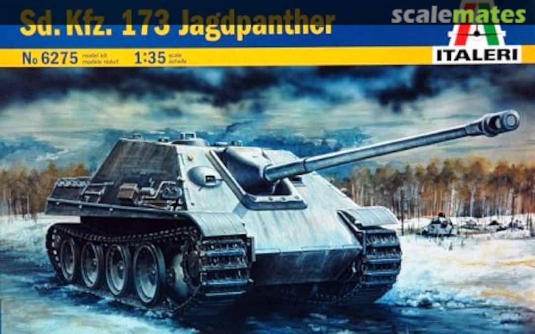 Boxart Sd.Kfz. 173 Jagdpanther 6275 Italeri Boxart Sd.Kfz. 173 Jagdpanther 6275 Italeri