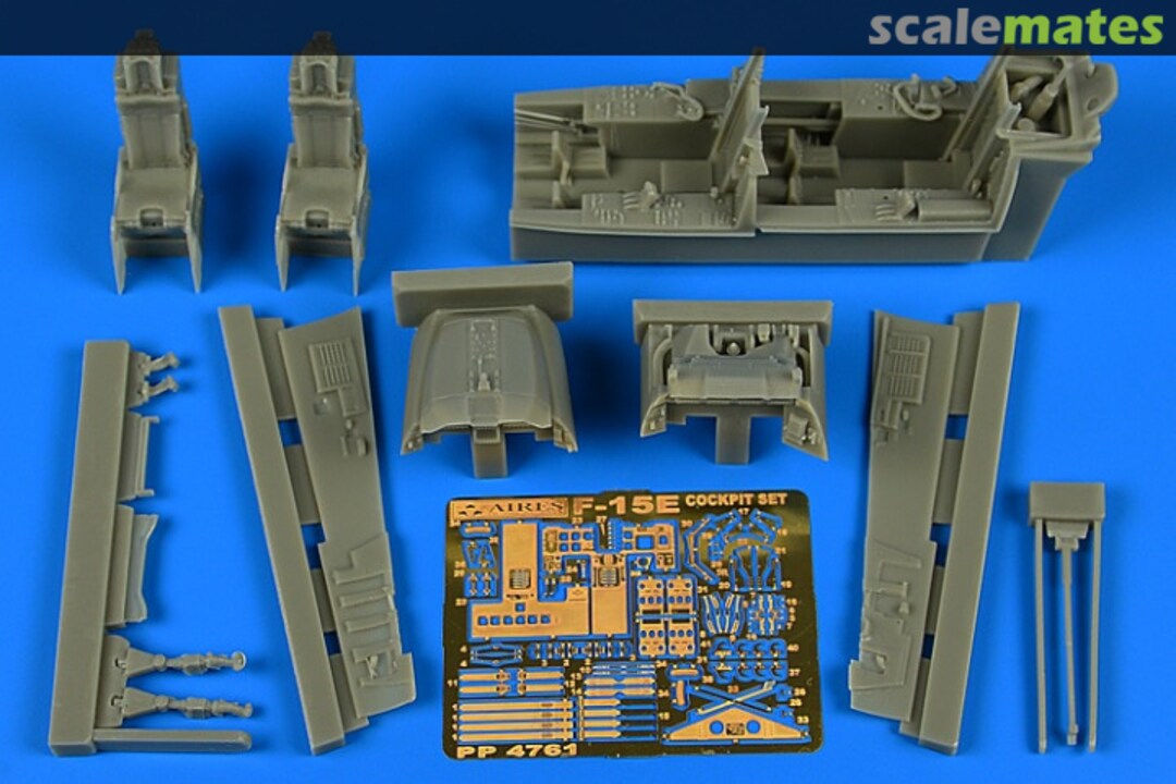 Boxart F-15E Strike Eagle cockpit set 4761 Aires Boxart F-15E Strike Eagle cockpit set 4761 Aires