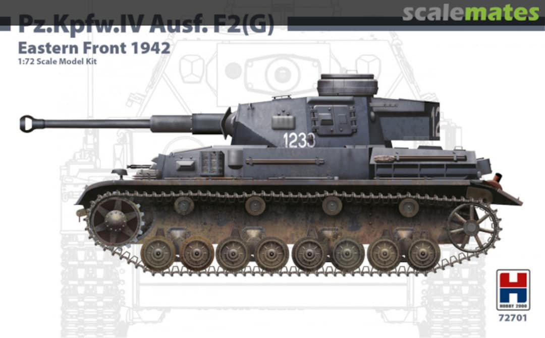 Boxart Pz.Kpfw.IV Ausf.F2(G) 72701 Hobby 2000 Boxart Pz.Kpfw.IV Ausf.F2(G) 72701 Hobby 2000