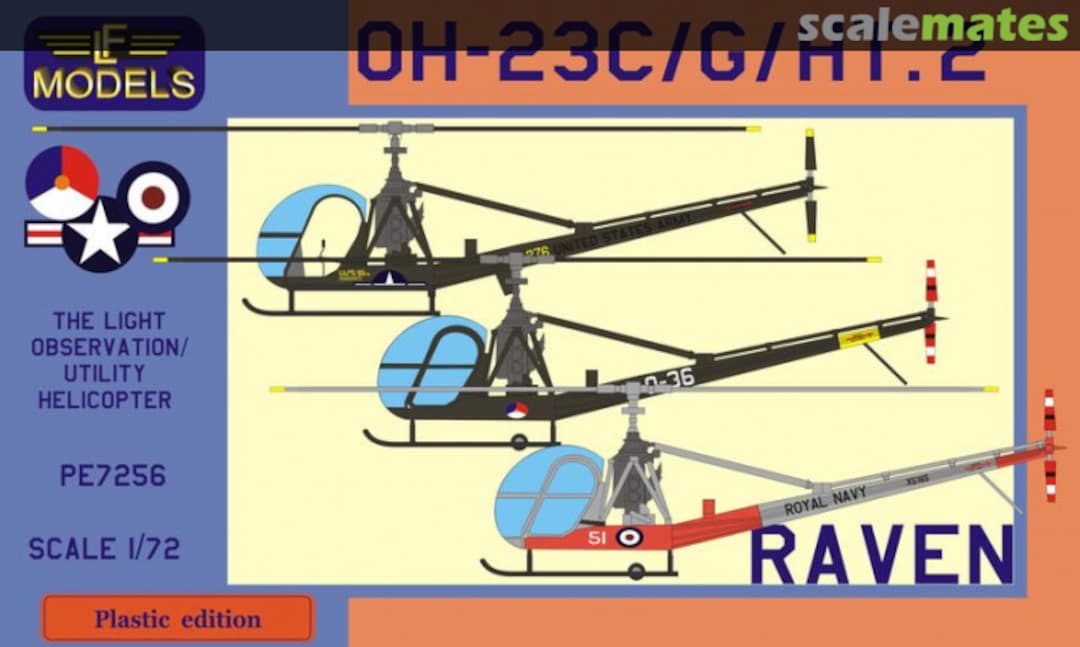 Boxart OH-23C/G/HT.2 PE7256 LF Models Boxart OH-23C/G/HT.2 PE7256 LF Models