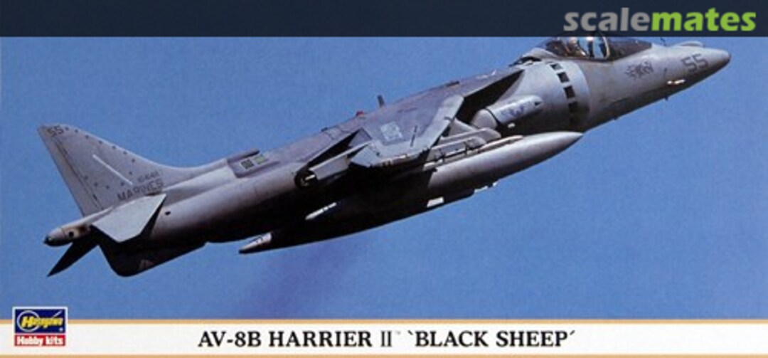 Boxart AV-8B Harrier II `Black Sheep´ 00766 Hasegawa Boxart AV-8B Harrier II `Black Sheep´ 00766 Hasegawa