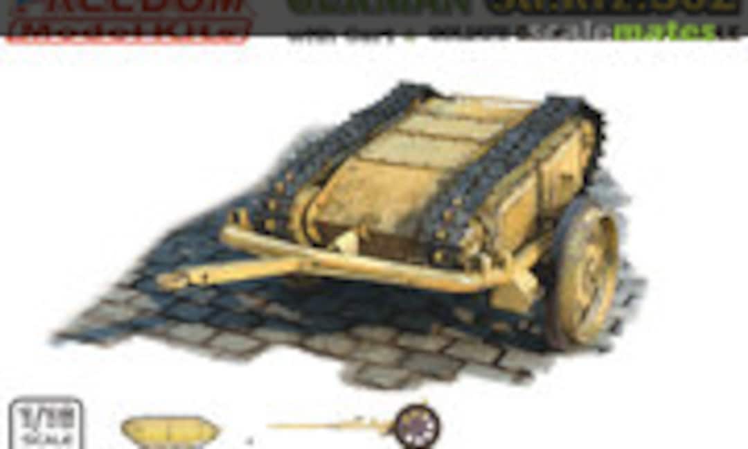 1:16 Sd.kfz. 302 Goliath Demolition Vehicle with cart (Freedom Model Kits 16003) 16003