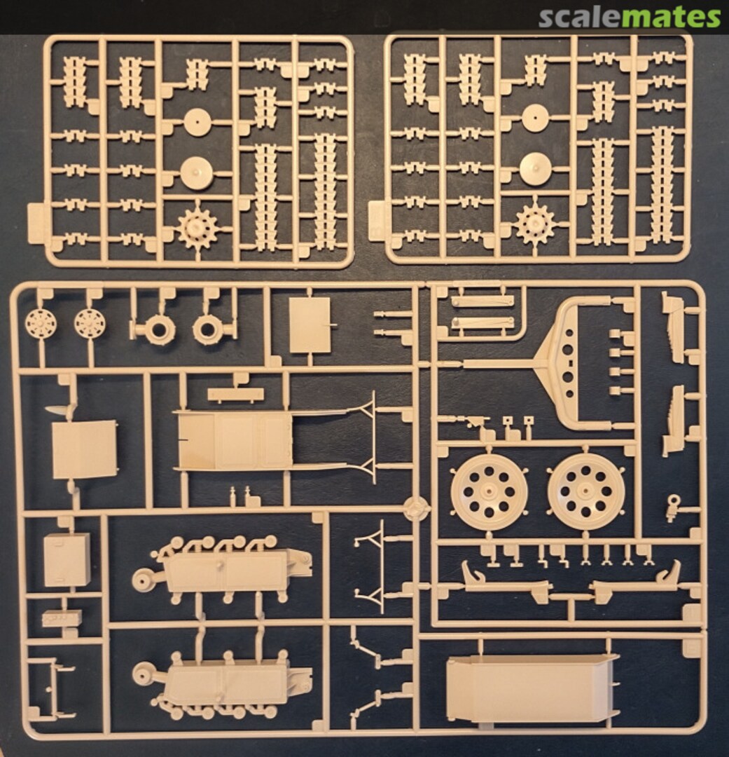 Contents Sd.kfz. 302 Goliath Demolition Vehicle with cart 16003 Freedom Model Kits Contents Sd.kfz. 302 Goliath Demolition Vehicle with cart 16003 Freedom Model Kits