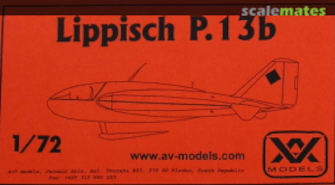 Boxart Lippisch P.13b AV113 A+V Models