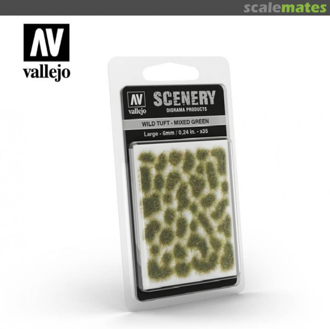 Boxart Wild Tuft – Mixed Green SC416 Vallejo Boxart Wild Tuft – Mixed Green SC416 Vallejo
