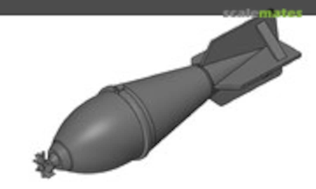 1:72 Russian bomb FAB50 (U3D )