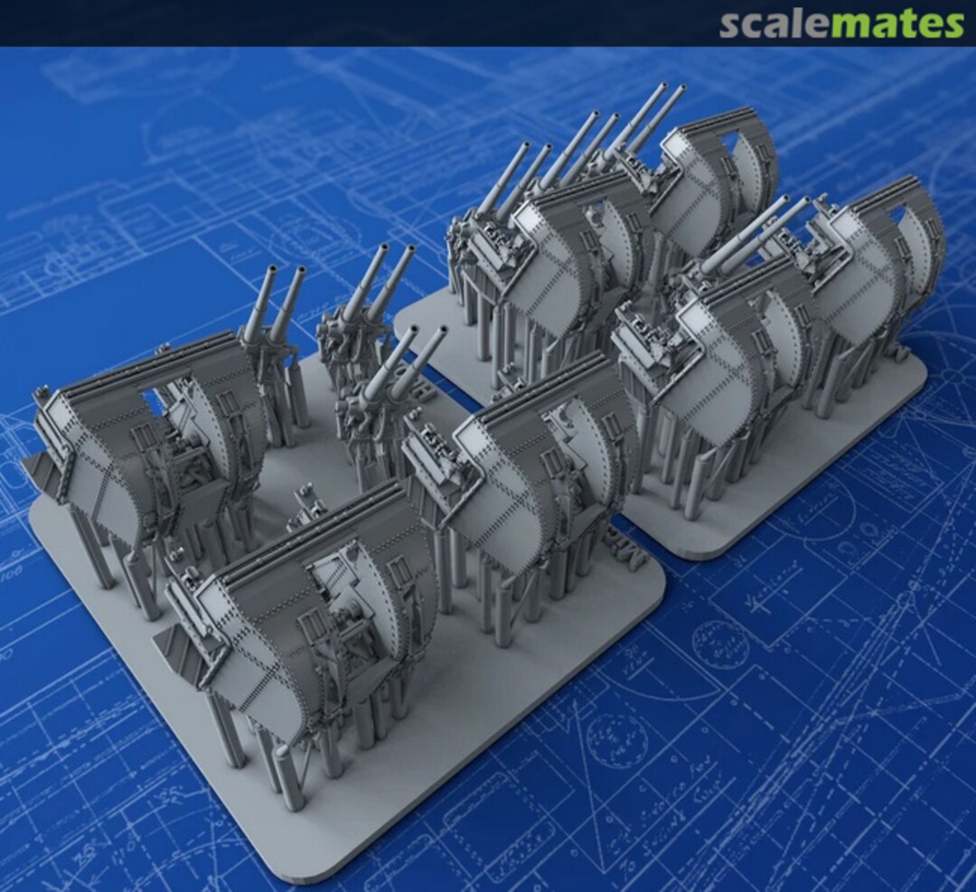 Boxart 4"/45 (10.2cm) QF MKXVI (MKXIX Twin Mounts) Micro Master Boxart 4"/45 (10.2cm) QF MKXVI (MKXIX Twin Mounts) Micro Master