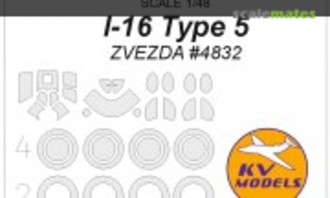 1:48 Polikarpov I-16 Type 5 (KV Models 48016) 48016