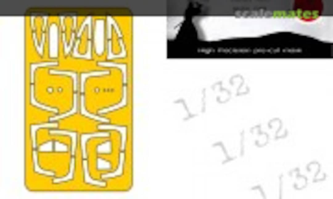 1:32 F-4J/S Phantom II Canopy Mask In & Out (DEAD Design Models NM32078) NM32078