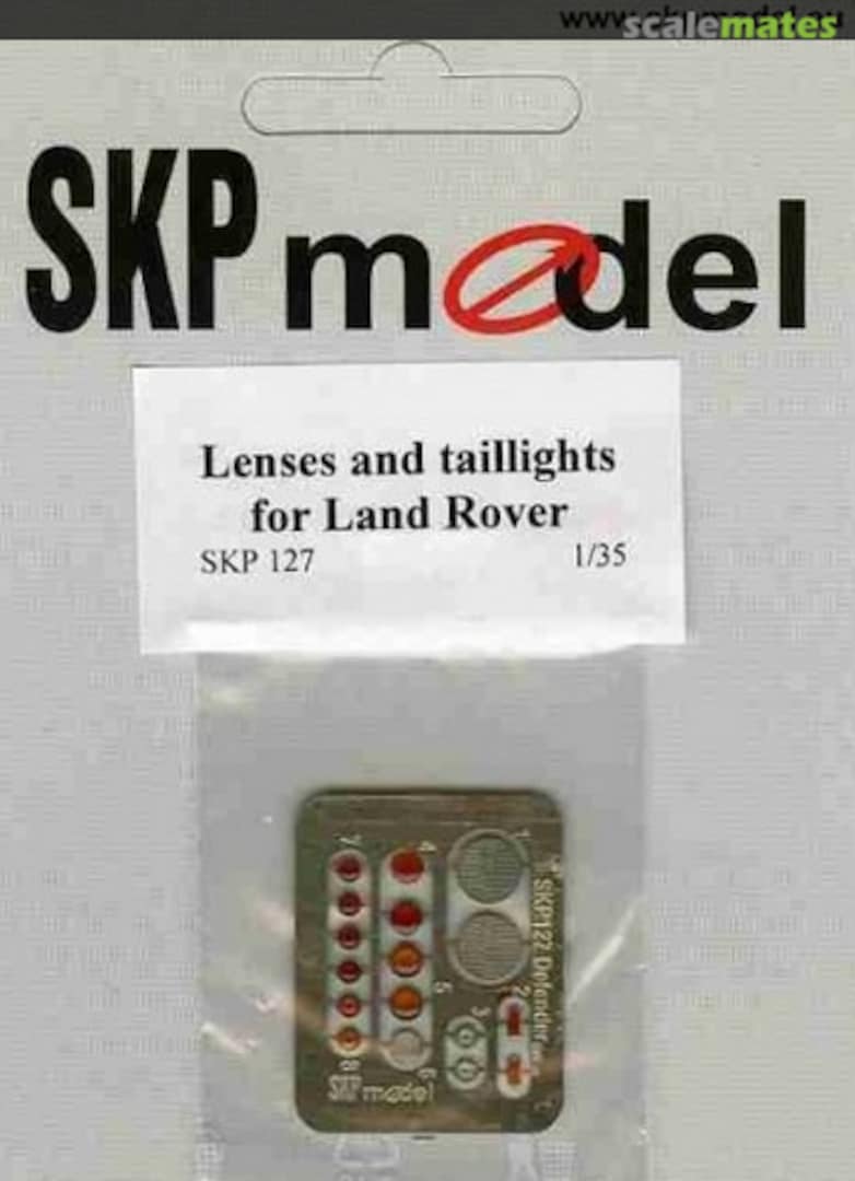 Boxart Lenses and tailights for Land Rover SKP 127 SKP model