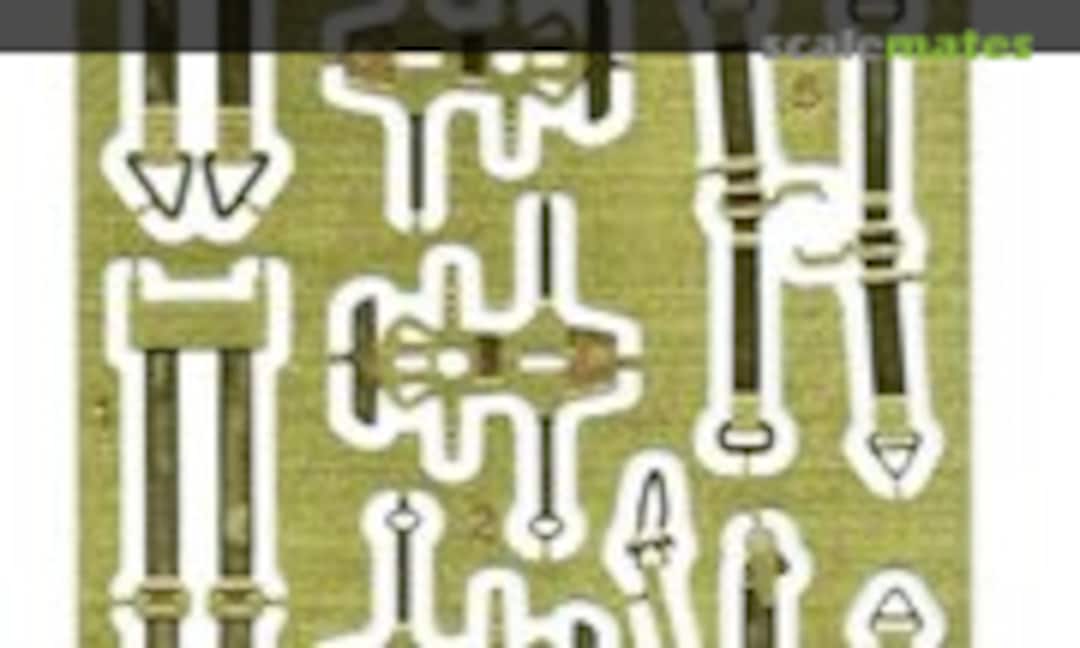 1:48 Bf.109 F-2,4 Safety Belts and rudder pedals (North Star NS48075) NS48075