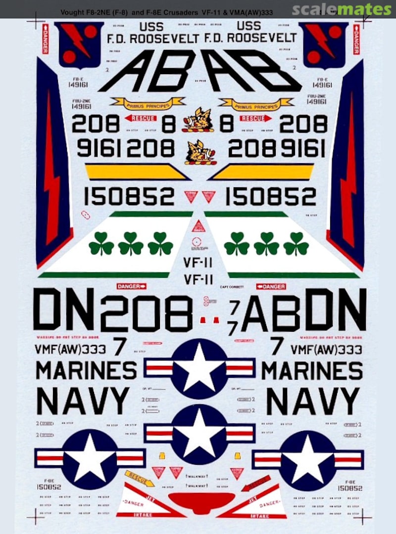 Boxart F-8U-2NE/F-8E Crusader 48-866 SuperScale International Boxart F-8U-2NE/F-8E Crusader 48-866 SuperScale International