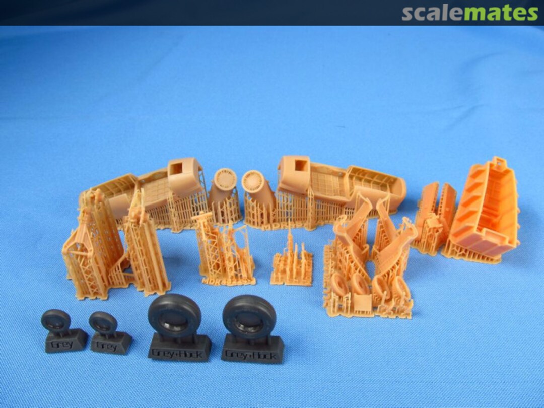 Boxart C-2A Greyhound. Landing gears and bays MDR48224 Metallic Details Boxart C-2A Greyhound. Landing gears and bays MDR48224 Metallic Details