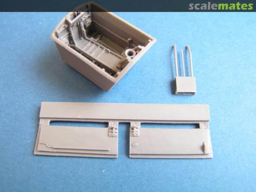 Boxart E. E. Canberra nose wheel bay U48-32 Pavla Models Boxart E. E. Canberra nose wheel bay U48-32 Pavla Models