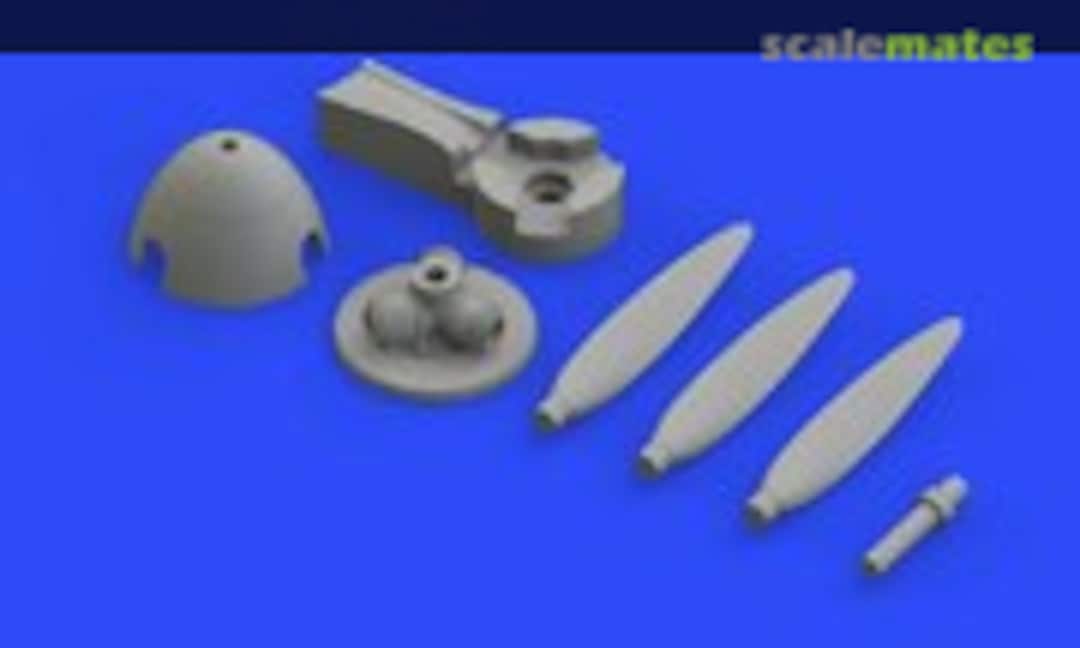 1:48 Bf 109F propeller EARLY (Eduard 648289) 648289