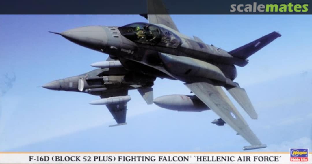 Boxart F-16D (Block 52 Plus) Fighting Falcon `Hellenic Air Force´ 09803 Hasegawa Boxart F-16D (Block 52 Plus) Fighting Falcon `Hellenic Air Force´ 09803 Hasegawa