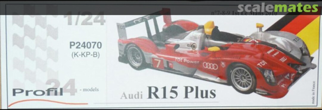 Boxart Audi R15 Plus P24070 Profil 24 Boxart Audi R15 Plus P24070 Profil 24