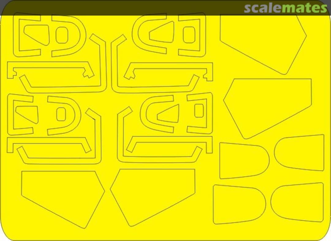 Boxart Mask for Rockwell B-1B Lancer ADVANCED NWAM044 New Ware Boxart Mask for Rockwell B-1B Lancer ADVANCED NWAM044 New Ware