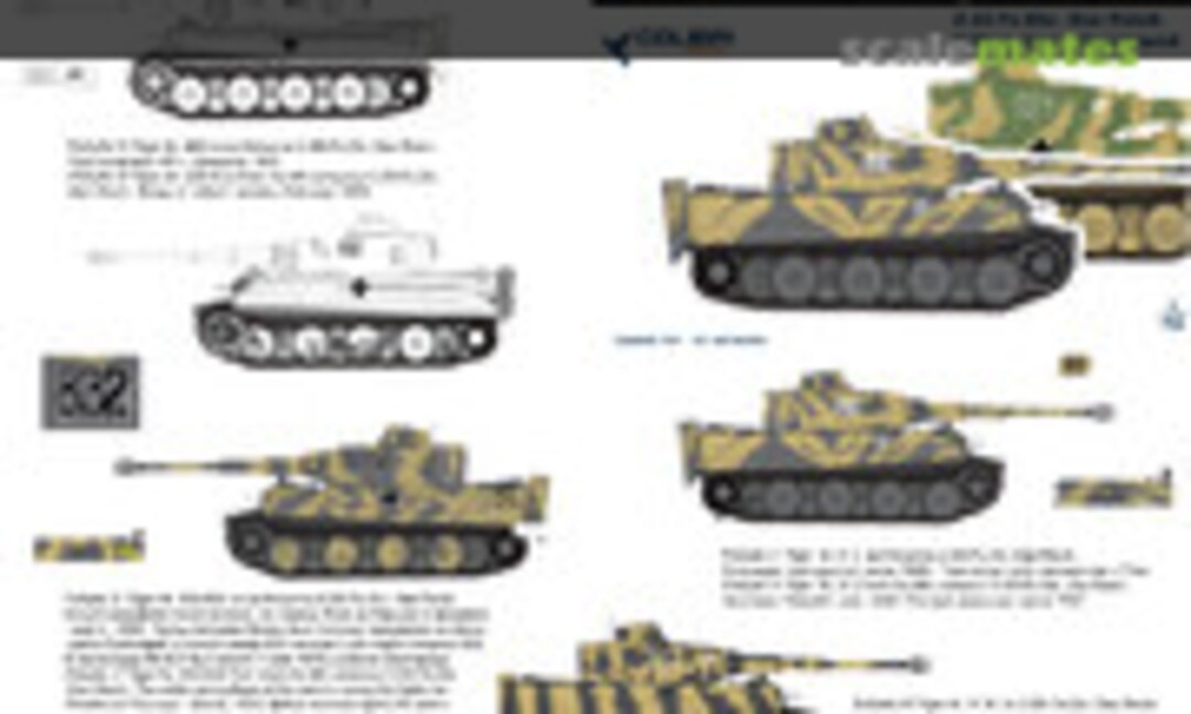 1:72 Pz VI Tiger I (Colibri Decals 72030) 72030