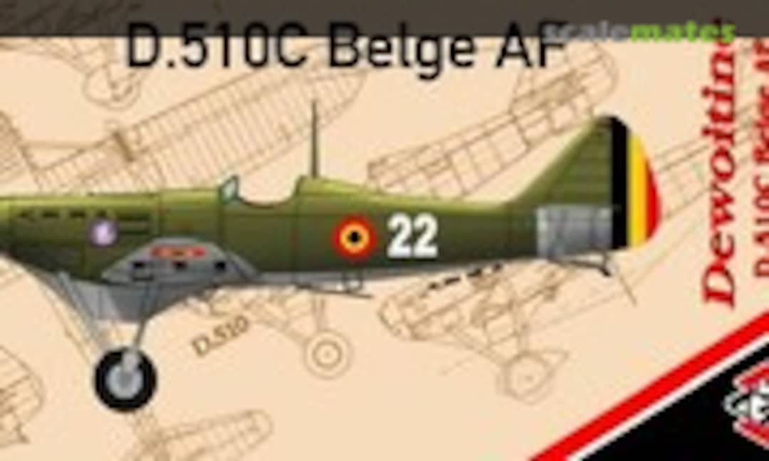 1:48 Dewoitine D.510C Belgian AF (AMG 48411)