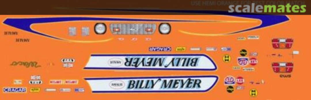 Boxart Billy Meyer Mustang Funny Car Jim Heller Decals and Custom Cars Boxart Billy Meyer Mustang Funny Car Jim Heller Decals and Custom Cars