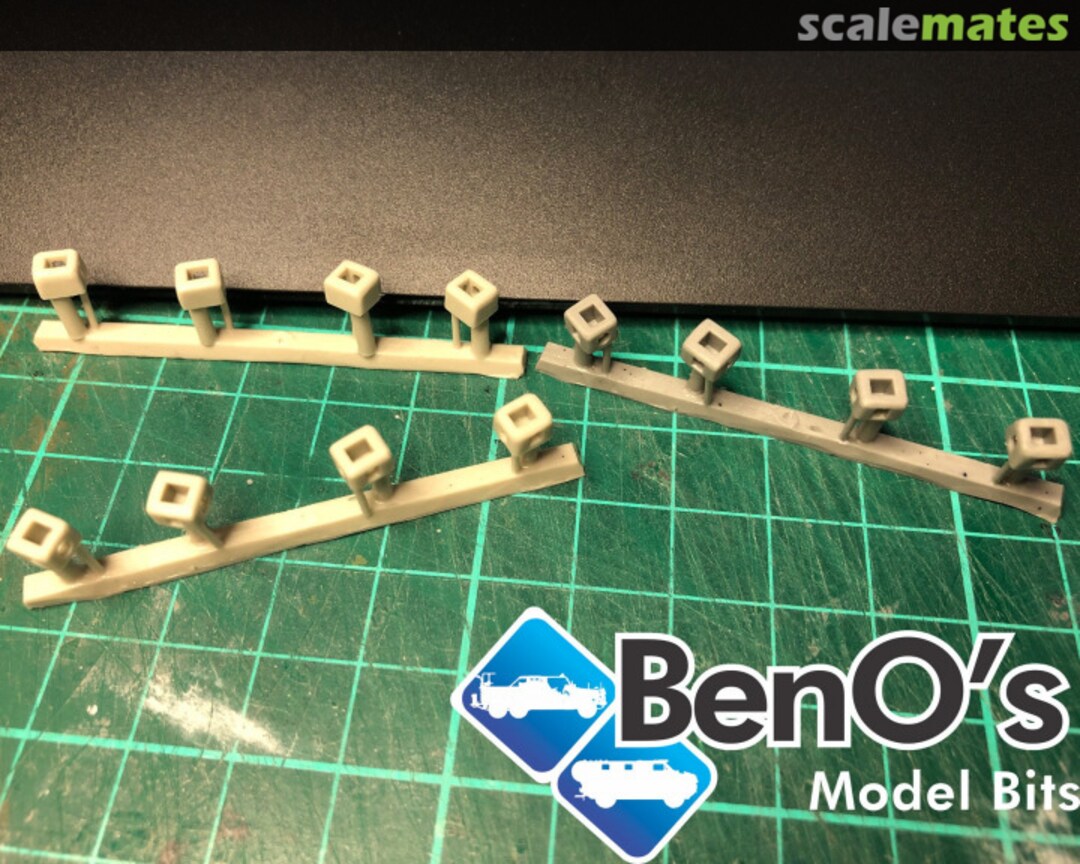 Boxart 16 x ISO Shipping Container Corner Castings BMB35R12 BenO's Scale Models Boxart 16 x ISO Shipping Container Corner Castings BMB35R12 BenO's Scale Models