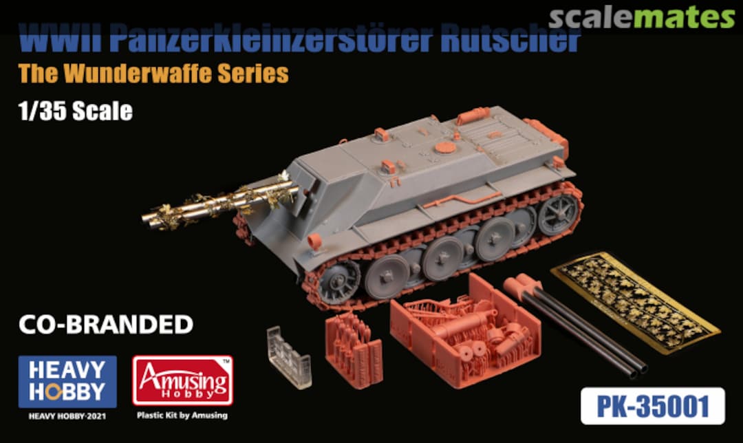 Boxart WWII Rutscher Panzerkleinzerstörer PK-35001 Heavy Hobby Boxart WWII Rutscher Panzerkleinzerstörer PK-35001 Heavy Hobby