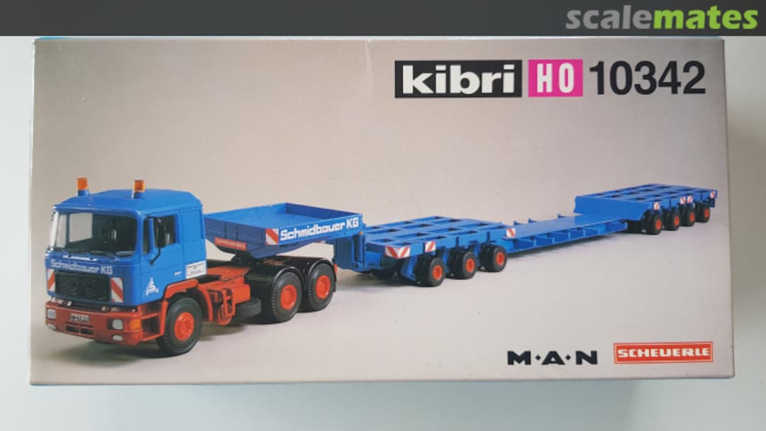 Boxart MAN F90 Heavy Tractor 10342 Kibri Boxart MAN F90 Heavy Tractor 10342 Kibri