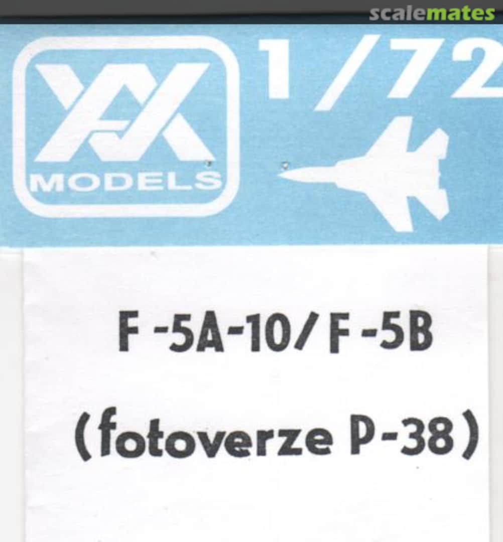 Boxart F-5A-10 / F-5B conversion A+V Models Boxart F-5A-10 / F-5B conversion A+V Models