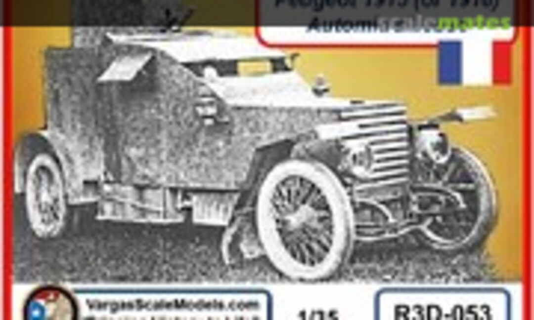 1:35 Peugeot Automitrailleuse (Vargas Scale Models R3D-35-053) R3D-35-053