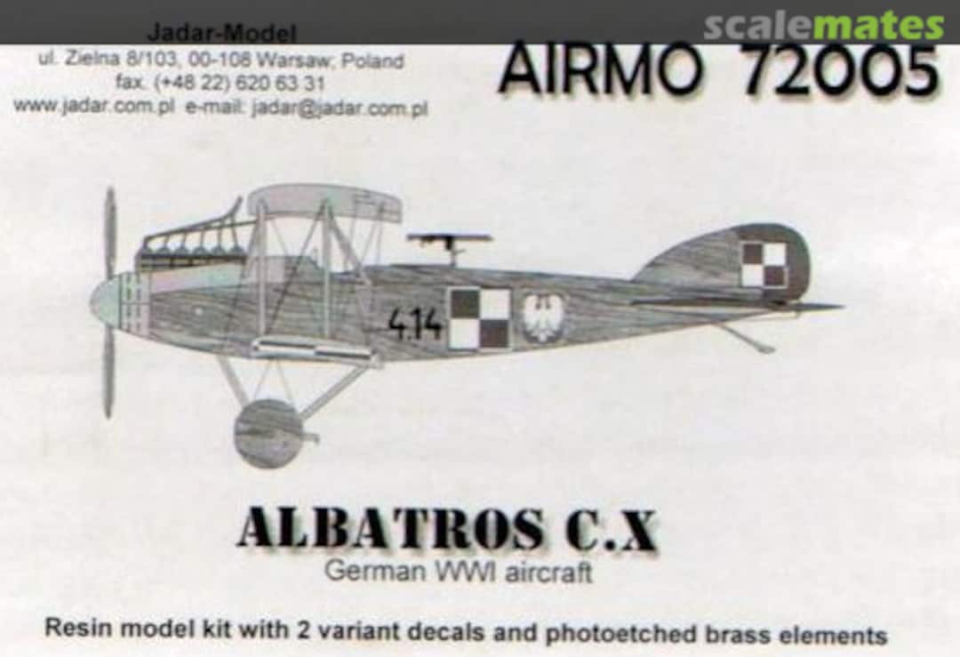 Boxart Albatros C.X 72005 AiRMO