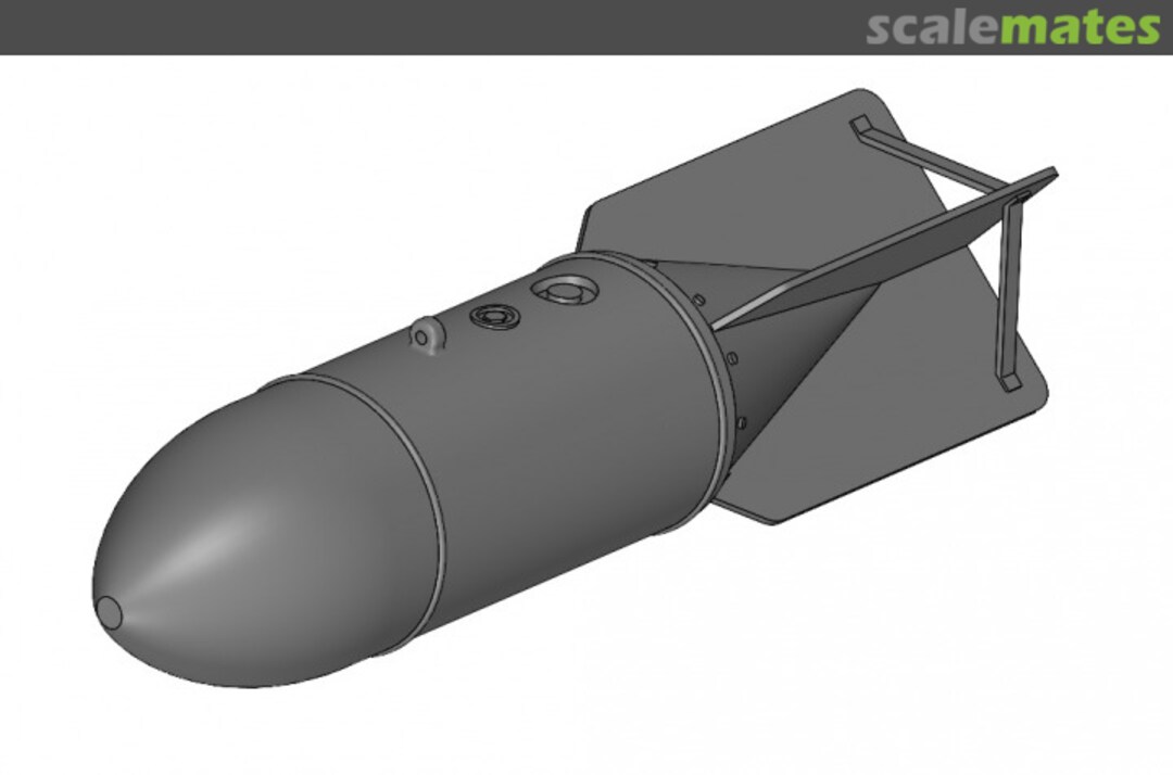 Boxart Luftwaffe bomb SC250 U3D Boxart Luftwaffe bomb SC250 U3D