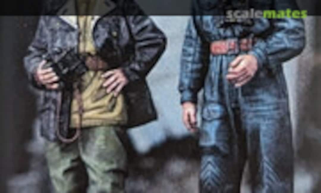 1:35 WW2 Soviet Tank Officer Set (Alpine Miniatures 35308) 35308