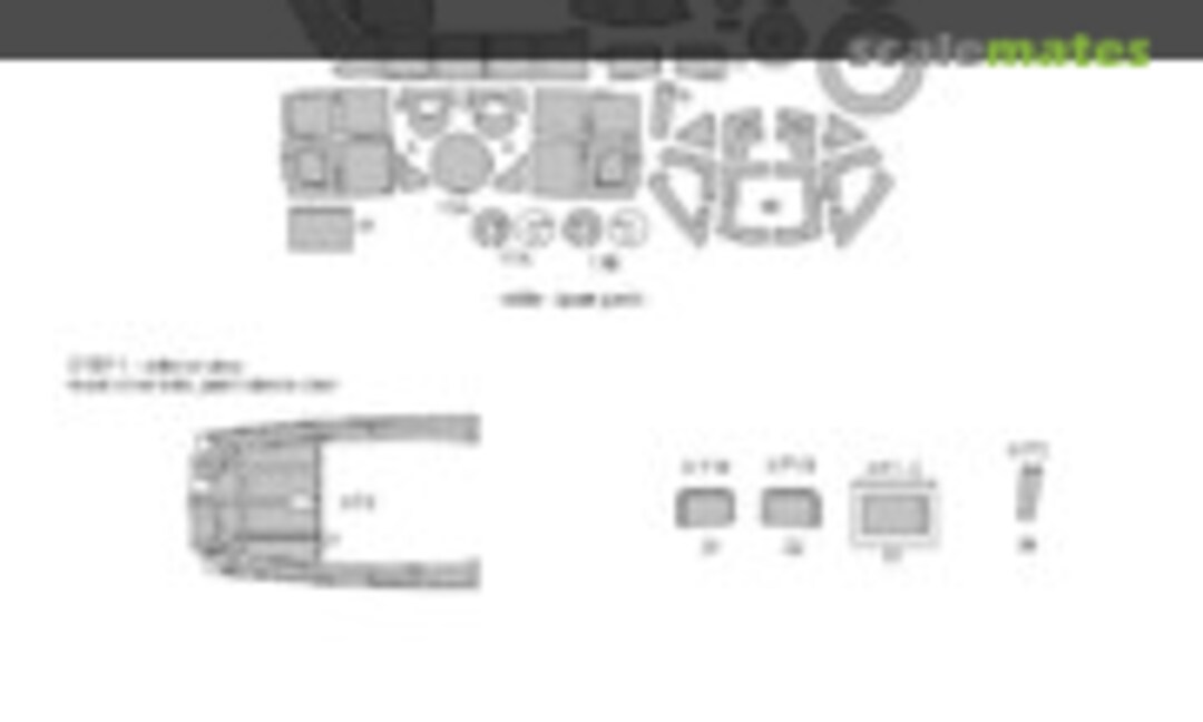 1:48 Ju 88P-1 EXPERT kabuki masks (New Ware NWAM1199) NWAM1199