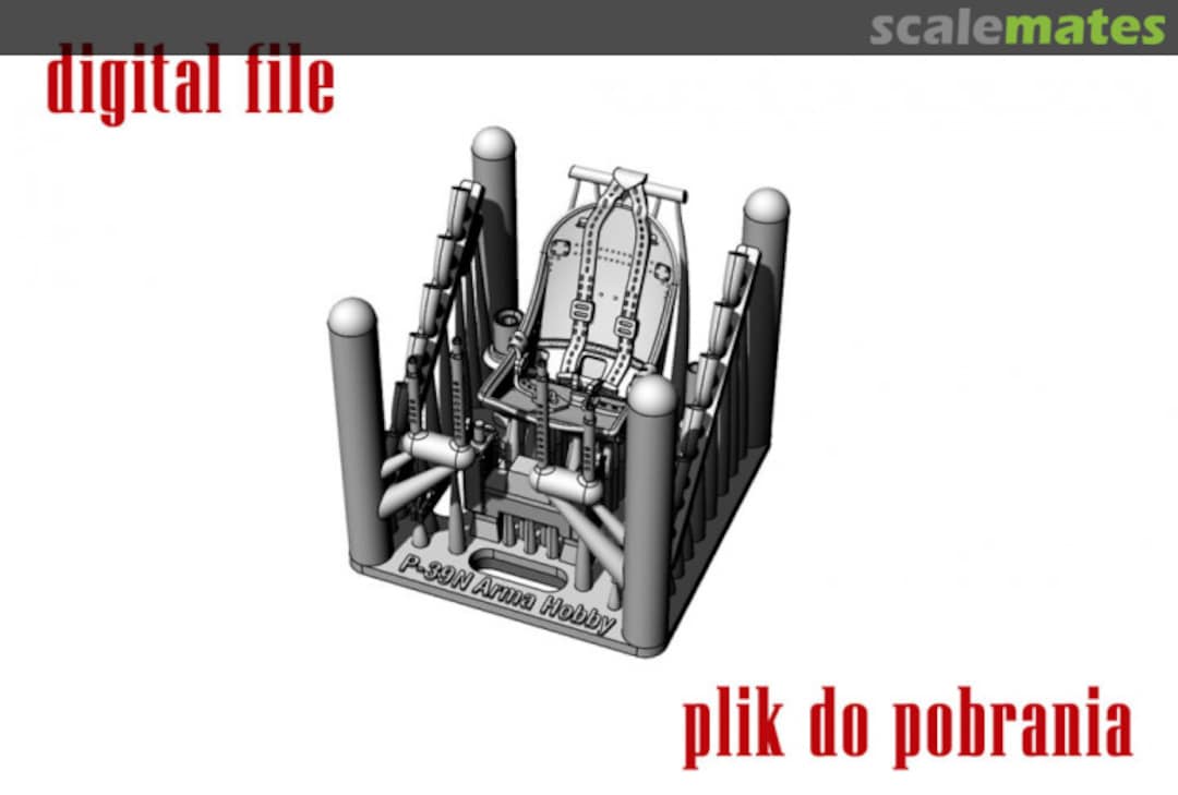 Boxart P-39N Airacobra Detail Set 72011-3D Arma Hobby Boxart P-39N Airacobra Detail Set 72011-3D Arma Hobby