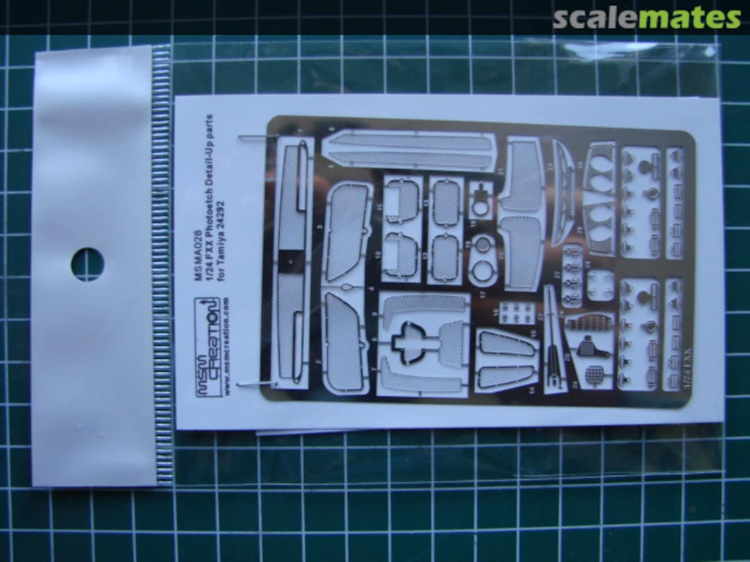 Boxart Ferrari FXX MSMA028 MSM Creation Boxart Ferrari FXX MSMA028 MSM Creation