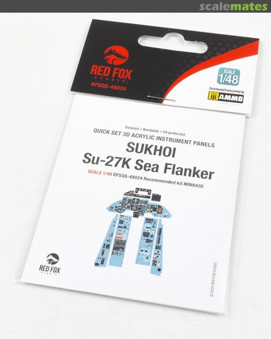 Boxart Sukhoi Su-27K Sea Flanker interior 3D decals RFSQS-48024 Red Fox Studio Boxart Sukhoi Su-27K Sea Flanker interior 3D decals RFSQS-48024 Red Fox Studio