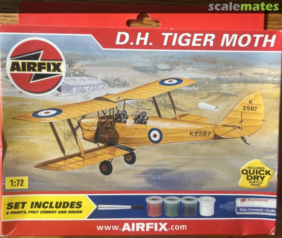Boxart D.H. Tiger Moth 00015G Airfix Boxart D.H. Tiger Moth 00015G Airfix