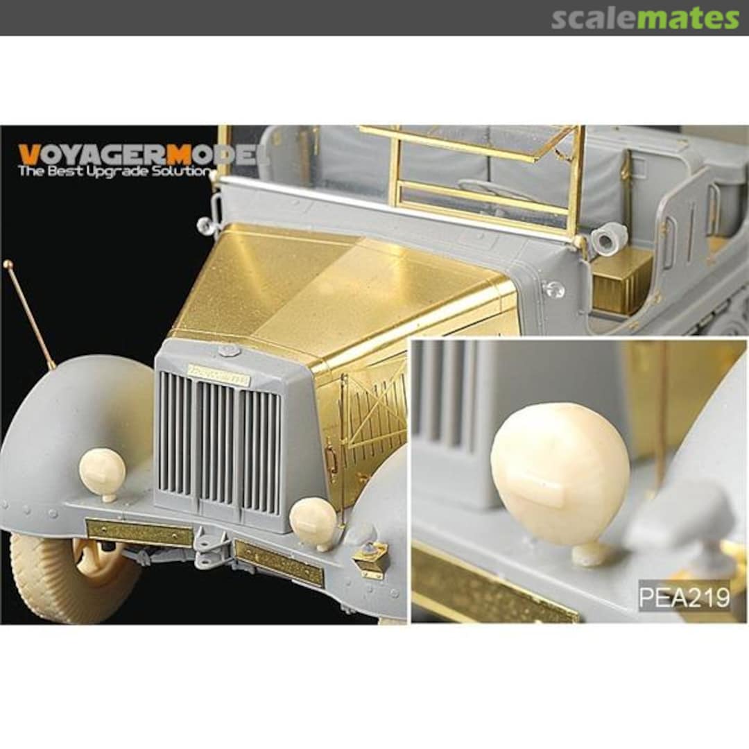 Boxart Sd. Kfz. 7 Road canvas covered head lens (2pcs.) (ALL GP) PEA219 Voyager Model Boxart Sd. Kfz. 7 Road canvas covered head lens (2pcs.) (ALL GP) PEA219 Voyager Model