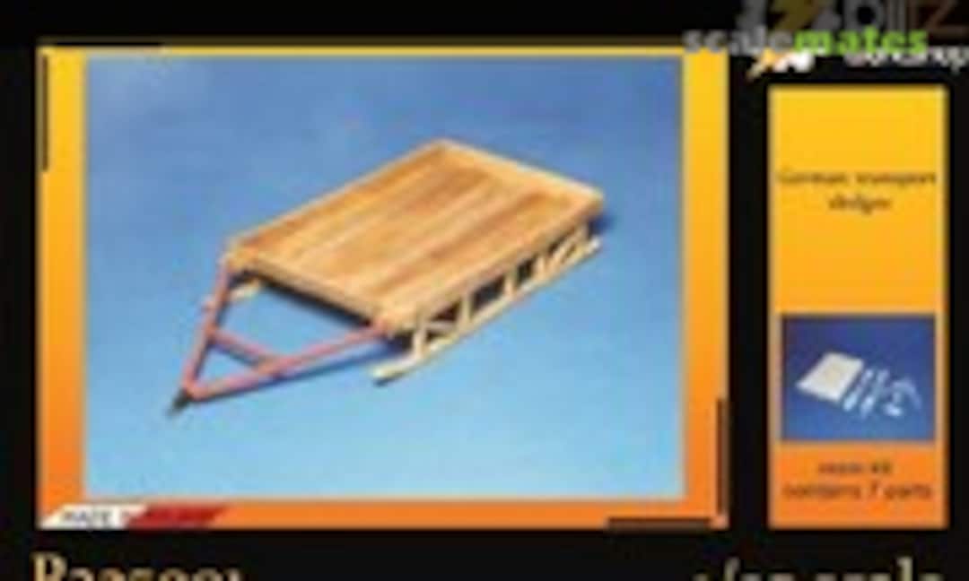 1:35 German transport sledges (Blitz Workshop BA35001) BA35001