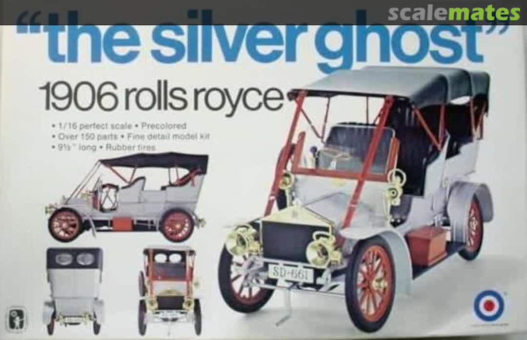 Boxart "The Silver Ghost" 1906 Rolls Royce 8467 Entex Industries Boxart "The Silver Ghost" 1906 Rolls Royce 8467 Entex Industries