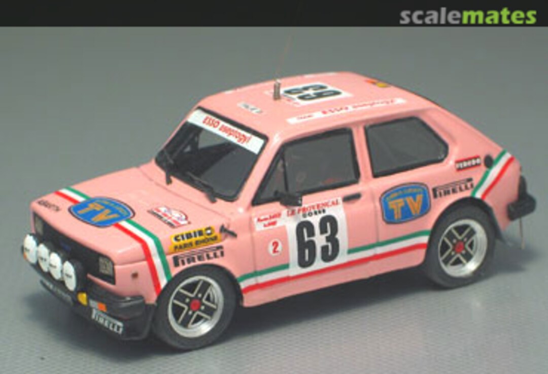 Boxart Fiat 127 Abarth "TV" ARE207 Arena Modelli Boxart Fiat 127 Abarth "TV" ARE207 Arena Modelli