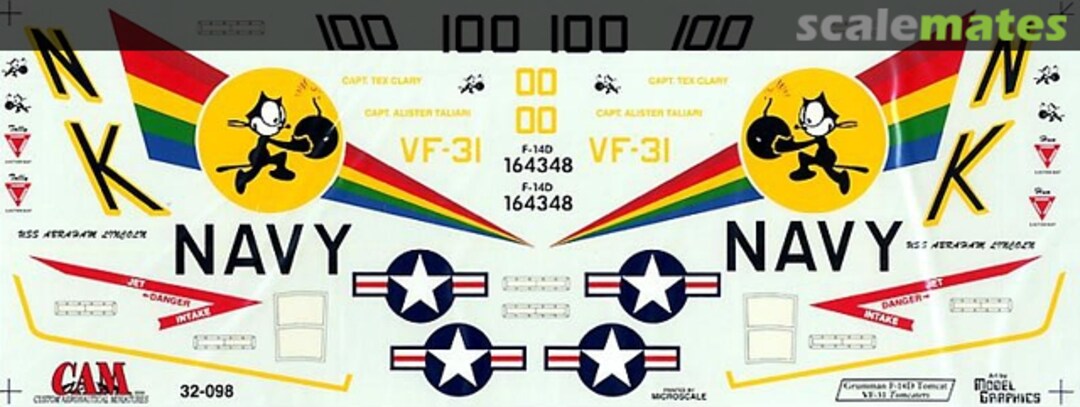 Boxart F-14D Tomcat 32-098 CAM Boxart F-14D Tomcat 32-098 CAM