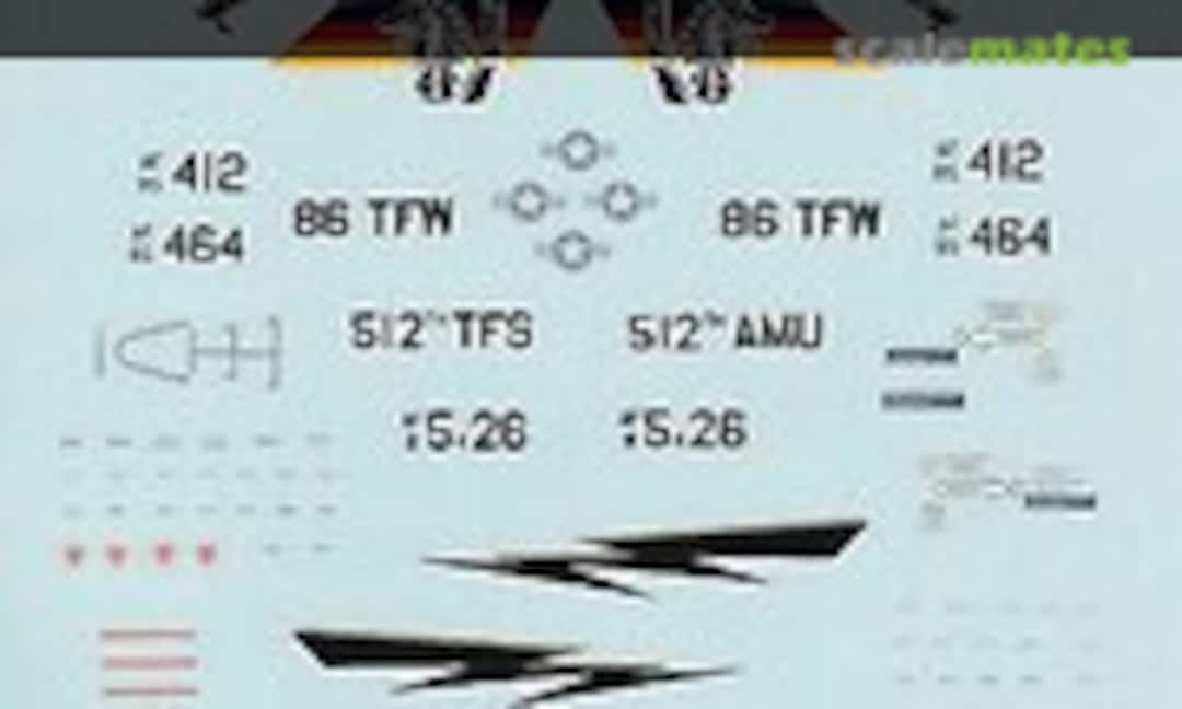 1:72 USAFE F-16C's (SuperScale International 72-576) 72-576