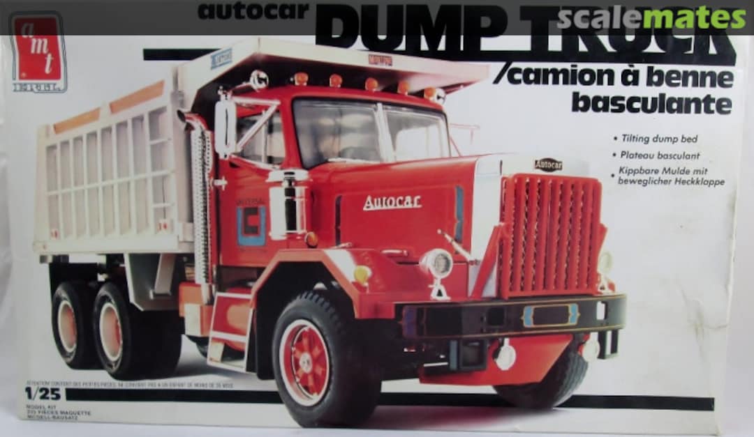 Boxart AUTOCAR DC 9964B DUMP TRUCK 6671 AMT/ERTL Boxart AUTOCAR DC 9964B DUMP TRUCK 6671 AMT/ERTL